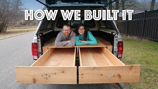 I Turned My SUV Into A CAMPER  Easy DIY Platform Build [upl. by Elsi]