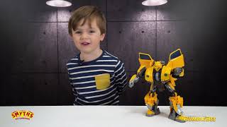 Transformers Power Charge Bumblebee  Smyths Toys [upl. by Aceissej]