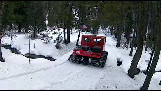 Thiokol Spryte 1202 B snowcat [upl. by Briney]