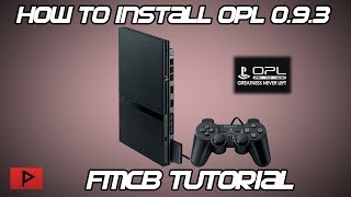 How To Install OPL 093 to FMCB Memory Card Beginner Tutorial 2017 [upl. by Bywoods]