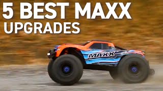 5 Best Upgrades for the Traxxas Maxx [upl. by Jecho]