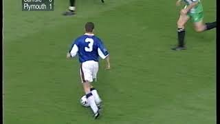 Carlisle United V Plymouth Argyle 8599 Division 3 Jimmy Glass [upl. by Anoel499]