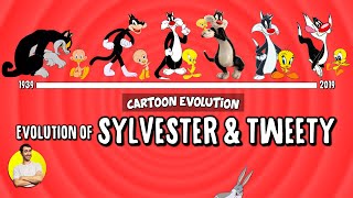 Evolution of SYLVESTER amp TWEETY  81 Years Explained  CARTOON EVOLUTION [upl. by Adnoraj]