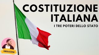 EDUCAZIONE CIVICA  La Costituzione italiana e gli organi dello Stato [upl. by Rot]