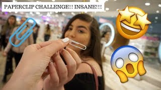 PAPERCLIP CHALLENGE INSANE RESULTS [upl. by Heng]