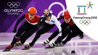 Short Track Speed Skating Recap  Winter Olympics 2018  PyeongChang [upl. by Ymrots]