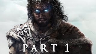 SHADOW OF WAR Walkthrough Gameplay Part 1  Shelob Middleearth [upl. by Airdni]