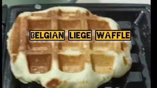 Belgian liege waffle recipe [upl. by Drandell]