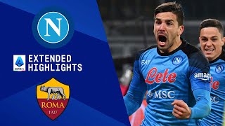 Napoli vs Roma Extended Highlights  Serie A  CBS Sports Golazo [upl. by Anedal]