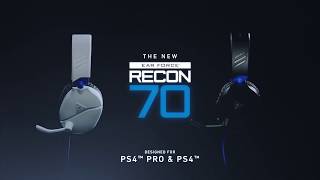 Turtle Beach Recon 70 Gaming Headset for PS4 PS4 Pro amp PS5 [upl. by Augusta]