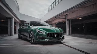 Maserati Quattroporte Trofeo  4K cinematic  Pure sound [upl. by Mccourt]