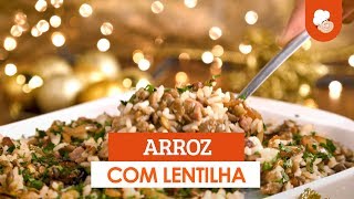 Arroz com lentilha — Receitas TudoGostoso [upl. by Trillbee358]