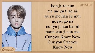 NCT U  Know Now Easy Lyrics [upl. by Nitsug]