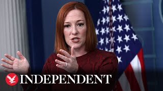 Live Jen Psaki holds a press conference [upl. by Bolen]