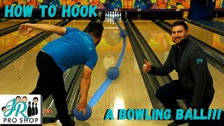 HOW TO HOOK A BOWLING BALL  Simplified [upl. by Lorola942]