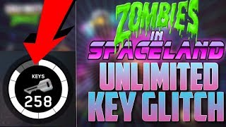 NEW UNLIMITED KEY GLITCH on INFINITE WARFARE Zombies In Spaceland GLITCH FULL GuideTutorial [upl. by Ttocserp]