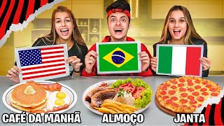 CAFÉ DA MANHÃ ALMOÇO OU JANTAR DOS PAÍSES  Desafio [upl. by Krause]