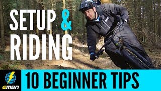 10 EMTB Tips For Beginners  Bike Setup And Riding [upl. by Martainn]