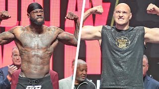 Deontay Wilder vs Tyson Fury II • FULL WEIGH IN amp FACE OFF • Heavyweight Championship Boxing [upl. by Samled218]