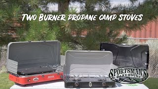 Review Two Burner Propane Camp Stoves [upl. by Airamzul398]