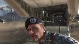 COD MW2 Ghost and Roach Death Scene [upl. by Aicekal]