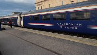 Caledonian Sleeper Seated Coach Review [upl. by Sairtemed]