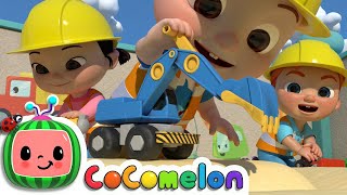 Construction Vehicles Song  CoComelon Nursery Rhymes amp Kids Songs [upl. by Nibas]