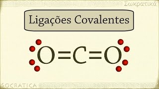 Química Ligações Covalentes Polares e Apolares [upl. by Nevaj725]