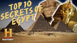 TOP 10 SECRETS OF ANCIENT EGYPT  History [upl. by Vigor]