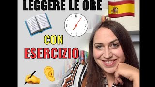 Corso di SpagnoloLEGGERE LE ORE 🕰 🇪🇸 [upl. by Salta]