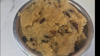 Easy Sooji Halwa  Semolina Halwa Fiji Indian Style [upl. by Samella]