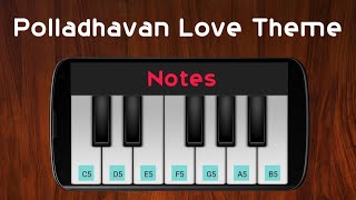 Polladhavan Love Theme  GV Prakash Kumar  Perfect Piano 🎹 [upl. by Rey]