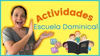 ACTIVIDADES PARA ESCUELA DOMINICAL PARA INICIAR UNA CLASE [upl. by Merkley]