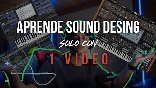 Conocimientos FUNDAMENTALES para aprender Diseño de sonido  Sound Desing Tutorial básico [upl. by Dimphia]