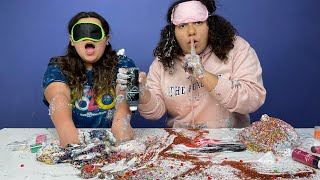 FIX THIS SLIME BLINDFOLDED CHALLENGE MARY CHEATED [upl. by Witherspoon]