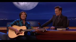 John Fogerty Creedence Clearwater Revival quotHave You Ever Seen the Rain” LIVE on CONAN [upl. by Rudolfo]