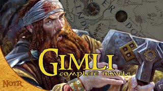 The Complete Travels of Gimli  Tolkien Explained [upl. by Ellesirg504]