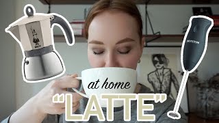 HOW TO MAKE A quotLATTEquot AT HOME moka pot  frother [upl. by Andersen]