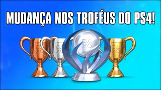 Mudanças Importantes nos TROFÉUS do Playstation 4 Como vai funcionar agora [upl. by Linell]