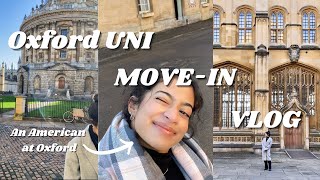 Oxford University Move In Vlog  2022 [upl. by Canada]