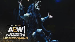 Watch Malakai Blacks Epic First AEW Entrance  AEW Dynamite Homecoming 8421 [upl. by Marco]