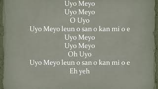 Teni  Uyo Meyo lyrics [upl. by Akehsay]