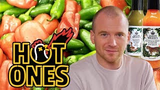 How to Make Hot Sauce  Hot Ones Extra [upl. by Lavelle742]