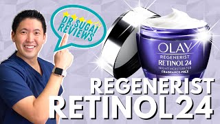 Dr Sugai Reviews Olay Regenerist Retinol 24 [upl. by Emarej80]