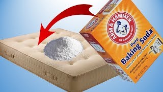 How To Clean Mattress With Baking Soda  THE EASY WAY [upl. by Niamrahc474]