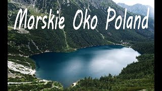 Morskie Oko Poland  Mavic Pro 4K [upl. by Airekahs804]