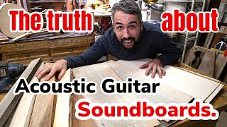 What no one will tell you about acoustic guitar soundboards [upl. by Der]