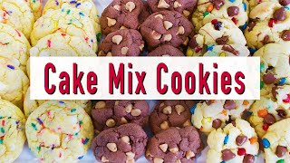 3 Ingredient Cake Mix Cookies [upl. by Hsotnas]