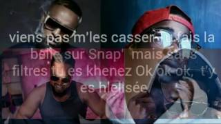 Alonzo  Feu dartifice ft MHD paroles [upl. by Alleahcim]