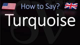 How to Pronounce Turquoise CORRECTLY [upl. by Adaiha]